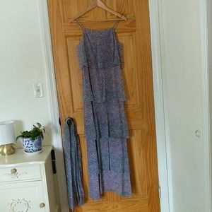 Vintage 70s Full Length Dress